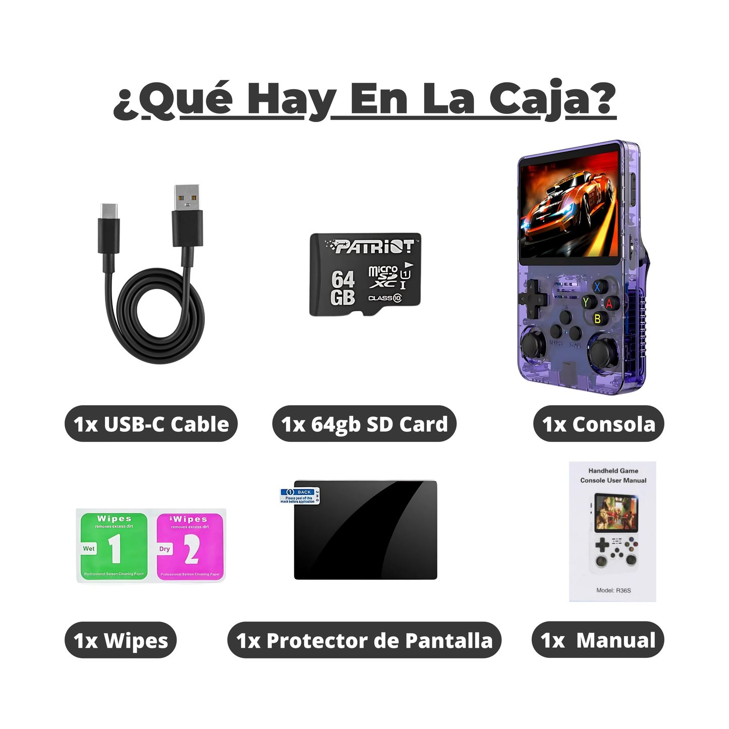 Consola Portátil Retro con 15,000 Juegos